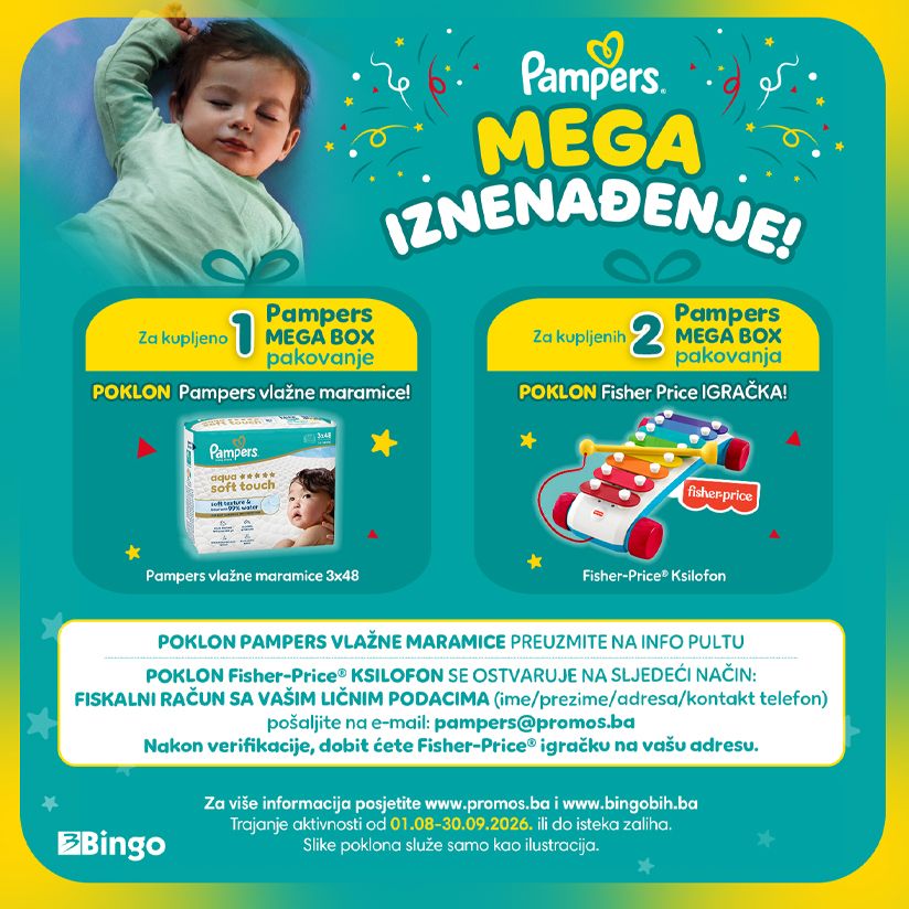 Pampers Mega iznenađenje