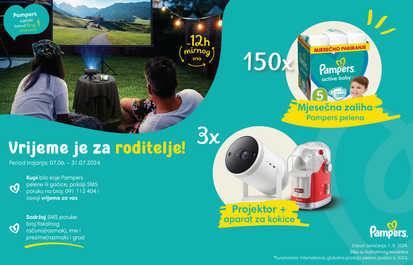 Pampers - Vrijeme&nbsp;je za roditelje